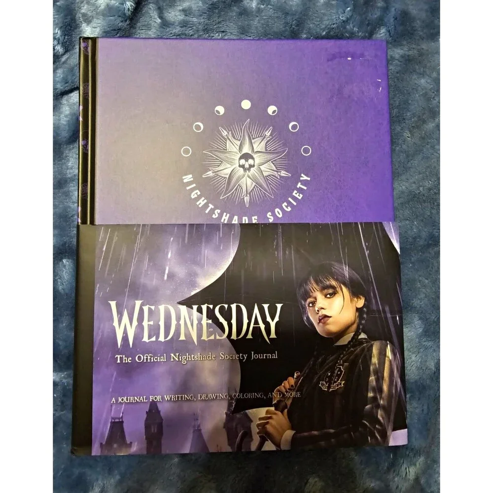 Clarkson Potter Wednesday Nightshade Society Illustrated Hardcover Journal NEW